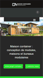 Mobile Screenshot of maison-container.com